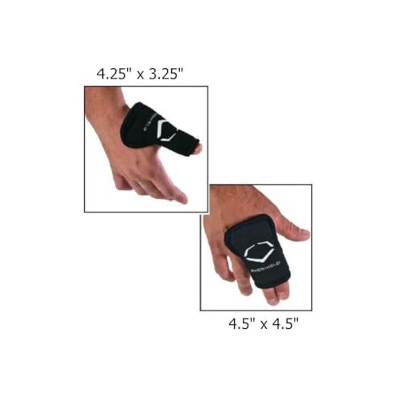 EvoShield حارس الإبهام الواقي إيفوشيلد، حارس إبهام على شكل ساعة رملية، 4.25" × 3.25"، صغير - Image 4